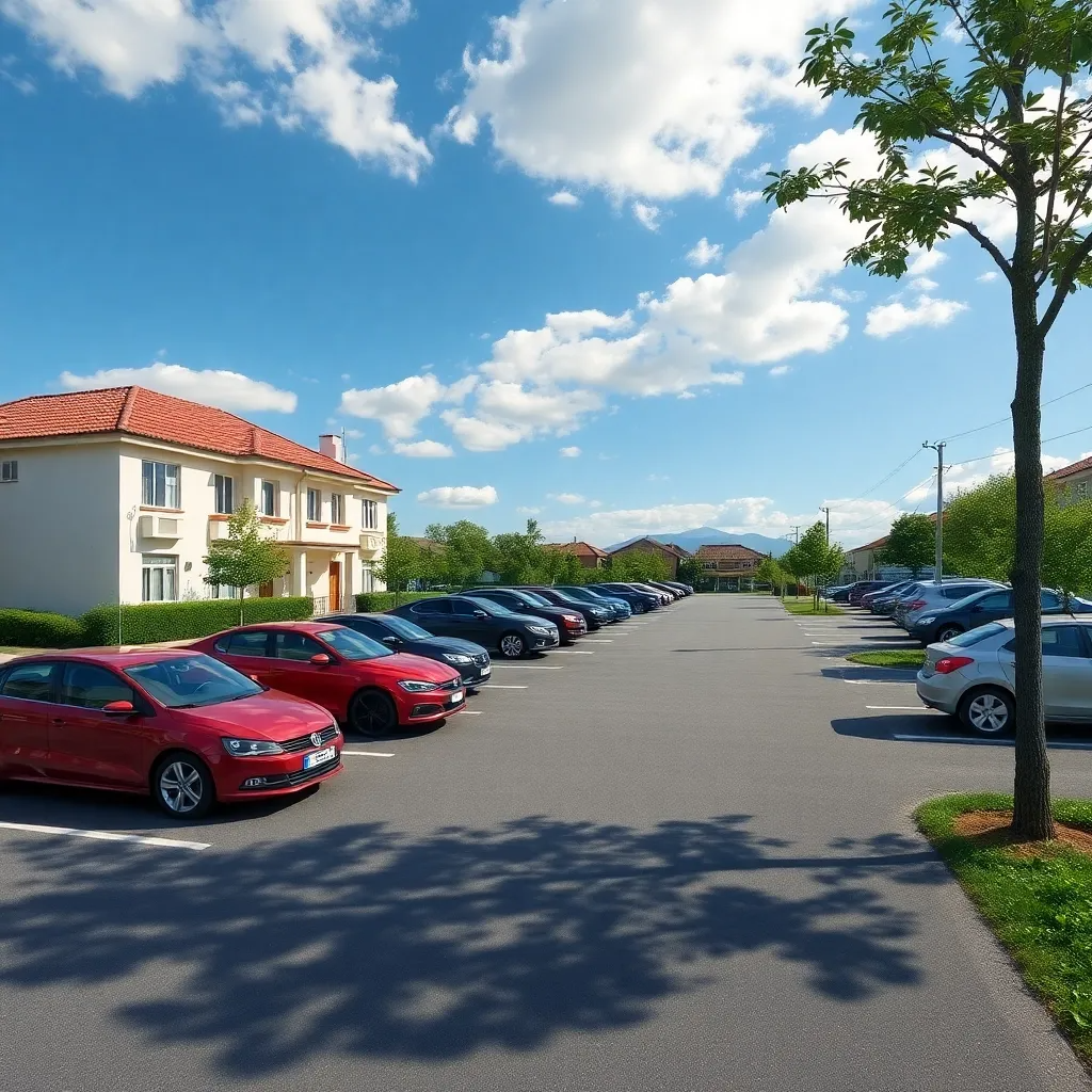 Парковка автомобилей с. Первая Падь, земельный участок № 65-3-574
