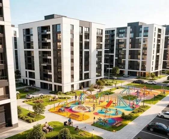 Строительство жилого комплекса экономического класса